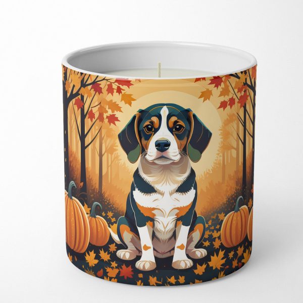 Beagle Fall Decorative Soy Candle Hot on Sale