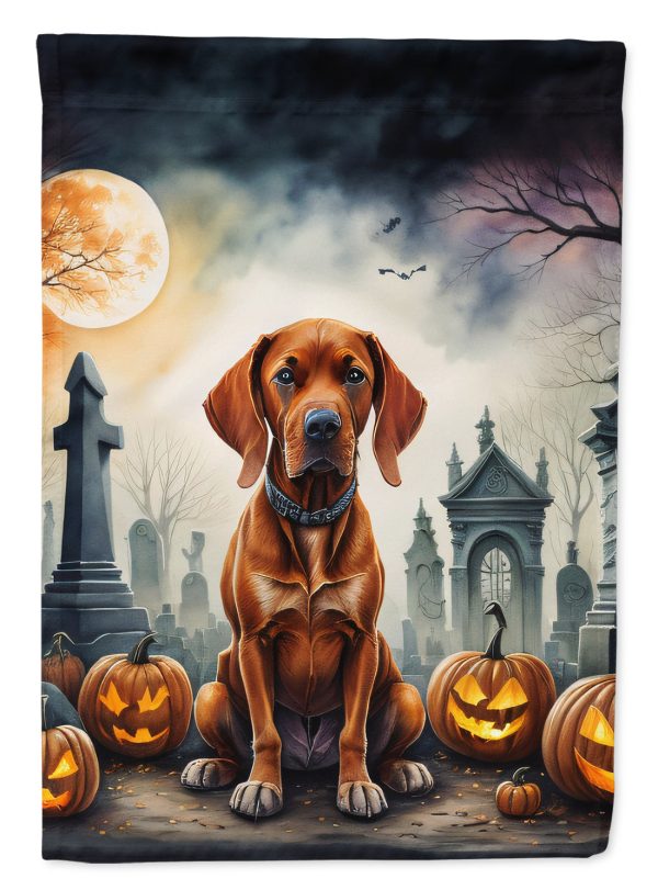 Vizsla Spooky Halloween House Flag Sale