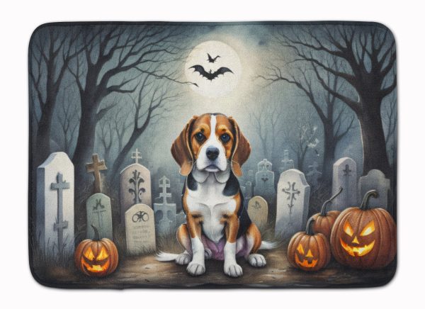 Beagle Spooky Halloween Memory Foam Kitchen Mat on Sale
