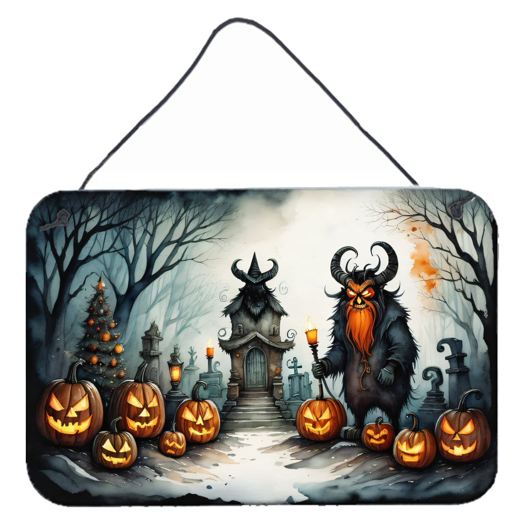 Krampus The Christmas Demon Spooky Halloween Wall or Door Hanging Prints Online Sale