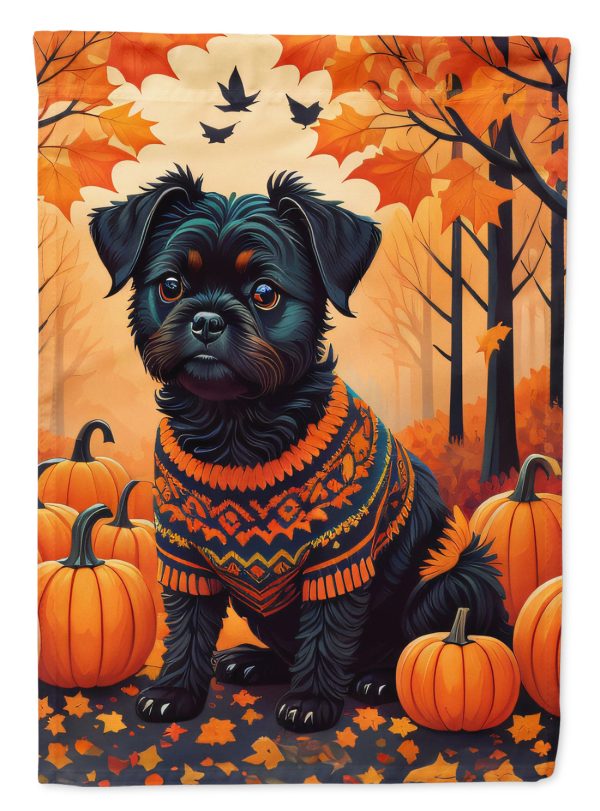Affenpinscher Fall House Flag Online