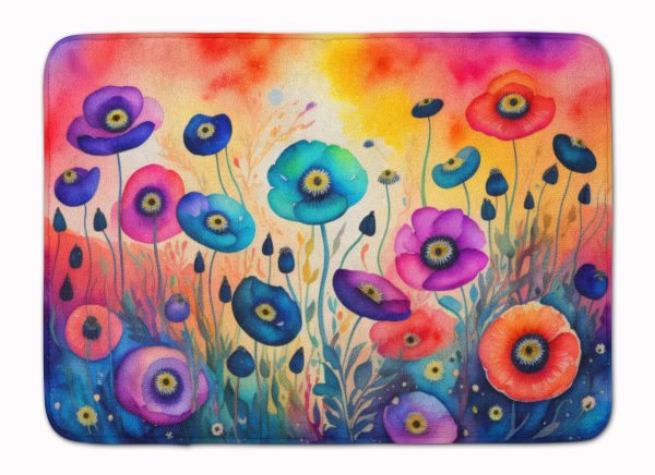 Anemones in Color Memory Foam Kitchen Mat Online