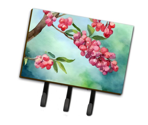 Pennsylvania Mountain Laurels in Watercolor Leash or Key Holder Cheap
