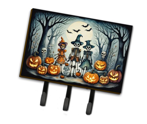 Calacas Skeletons Spooky Halloween Leash or Key Holder Fashion