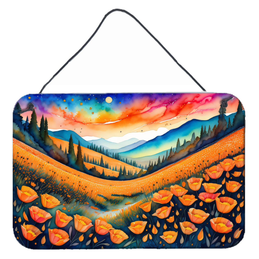 California Poppies in Color Wall or Door Hanging Prints Online