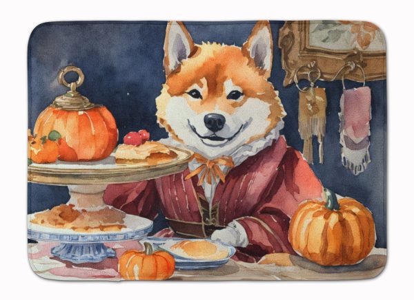 Shiba Inu Fall Kitchen Pumpkins Memory Foam Kitchen Mat Sale