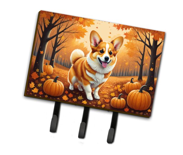 Corgi Fall Leash or Key Holder Hot on Sale