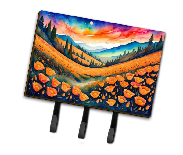 California Poppies in Color Leash or Key Holder Online Hot Sale