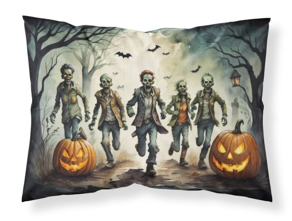 Zombies Spooky Halloween Fabric Standard Pillowcase Cheap