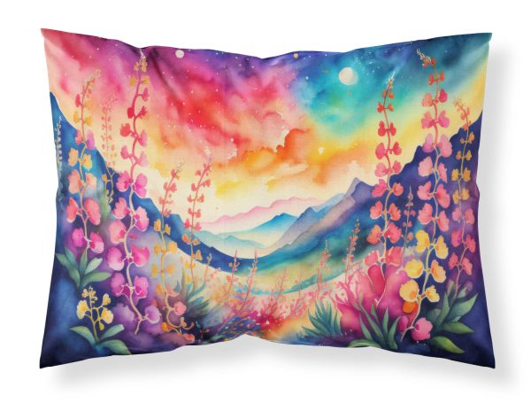 Snapdragon in Color Fabric Standard Pillowcase For Discount