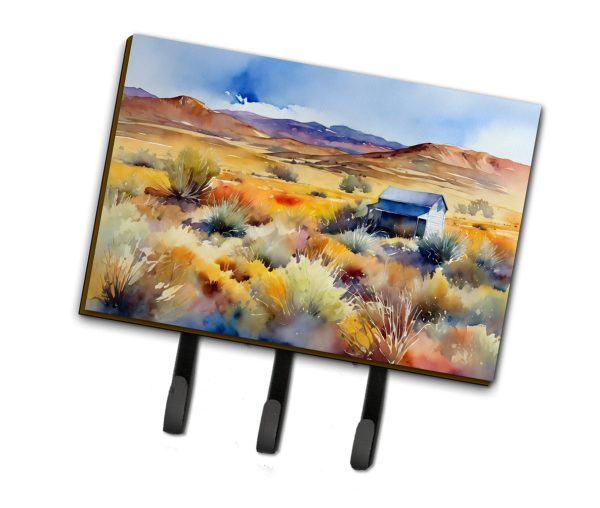 Nevada Sagebrush in Watercolor Leash or Key Holder For Discount