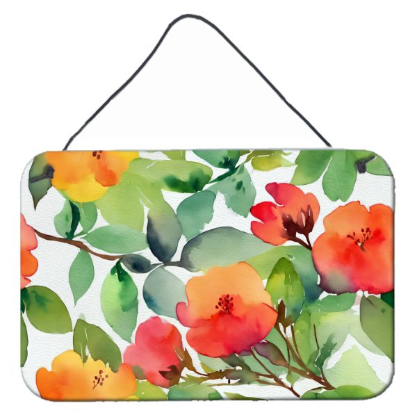 Connecticut Mountain Laurels in Watercolor Wall or Door Hanging Prints For Cheap