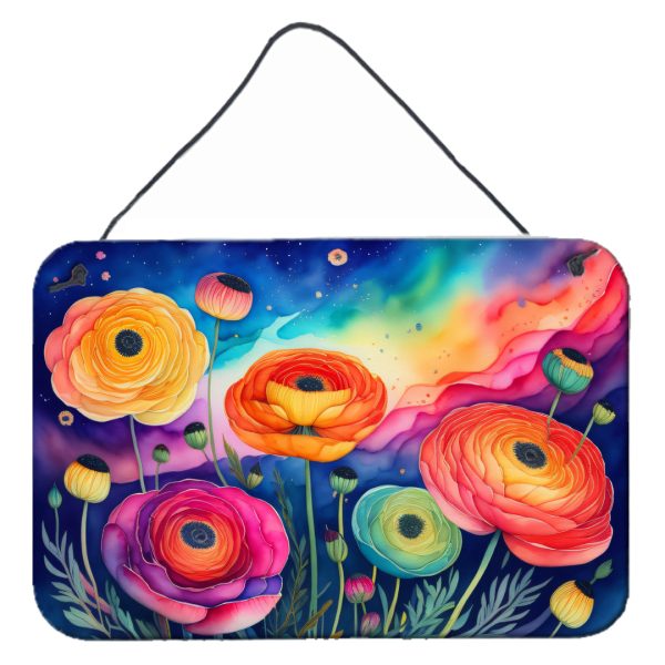 Ranunculus in Color Wall or Door Hanging Prints Sale