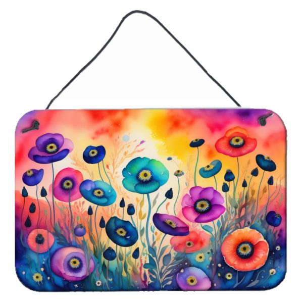 Anemones in Color Wall or Door Hanging Prints Fashion