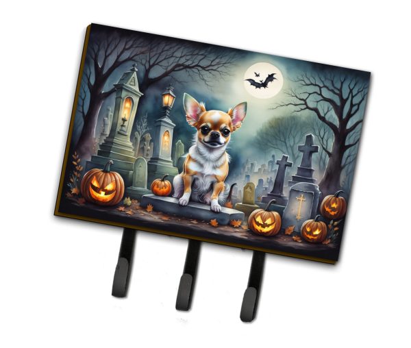Chihuahua Spooky Halloween Leash or Key Holder Online now