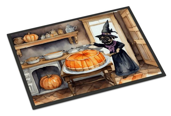 Pug Fall Kitchen Pumpkins Doormat 18x27 Discount