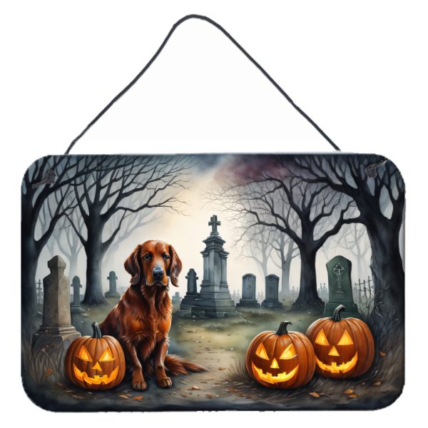 Irish Setter Spooky Halloween Wall or Door Hanging Prints Online Hot Sale