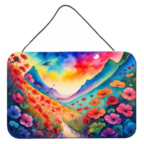 Geraniums in Color Wall or Door Hanging Prints Cheap