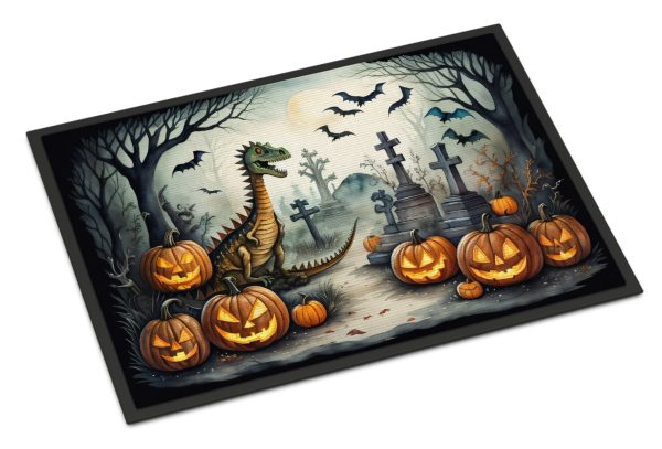 Dinosaurs Spooky Halloween Doormat 18x27 For Discount