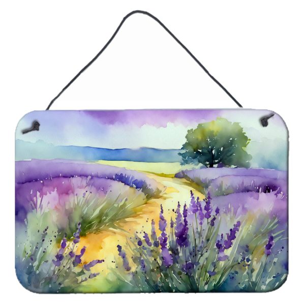 Lavender in Watercolor Wall or Door Hanging Prints on Sale